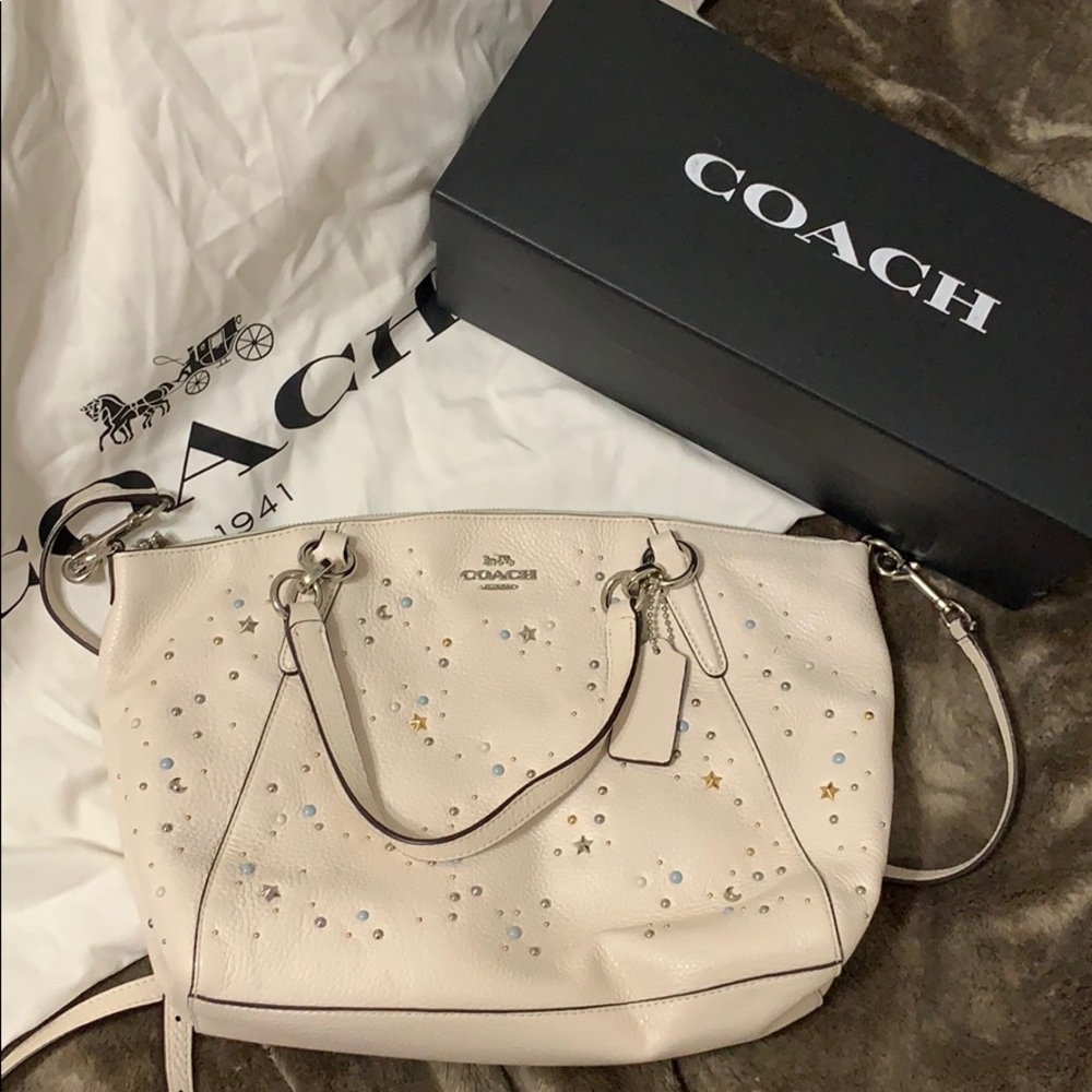 Coach x NASA Kelsey Satchel Handbag purse